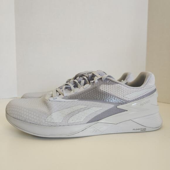 Reebok Unisex Nano X3 Sneaker, Cold Grey/White, 11 US Men - Picture 4 of 10